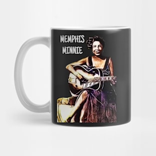 Memphis Minnie Blues Guitarist Mug